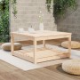 Mesa de jardín madera maciza de pino 82,5x82,5x45 cm de vidaXL, Mesas de jardín - Ref: Foro24-824141, Precio: 100,99 €, Descu...