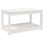 Garden table solid white pine wood 82.5x50.5x45 cm by vidaXL, Garden tables - Ref: Foro24-824135, Price: 84,99 €, Discount: %