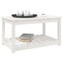 Garden table solid white pine wood 82.5x50.5x45 cm by vidaXL, Garden tables - Ref: Foro24-824135, Price: 84,99 €, Discount: %