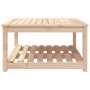 Mesa de jardín madera maciza de pino 82,5x82,5x45 cm de vidaXL, Mesas de jardín - Ref: Foro24-824141, Precio: 100,99 €, Descu...