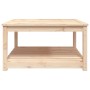 Mesa de jardín madera maciza de pino 82,5x82,5x45 cm de vidaXL, Mesas de jardín - Ref: Foro24-824141, Precio: 100,99 €, Descu...