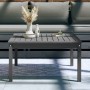 Solid pine gray garden table 82.5x82.5x45 cm by vidaXL, Garden tables - Ref: Foro24-824122, Price: 73,35 €, Discount: %