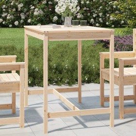 Garden table solid pine wood 121x82.5x110 cm by vidaXL, Garden tables - Ref: Foro24-824088, Price: 103,99 €, Discount: %