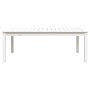 Mesa de jardín madera maciza pino blanco 121x82,5x45 cm de vidaXL, Mesas de jardín - Ref: Foro24-824128, Precio: 108,99 €, De...