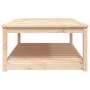 Mesa de jardín madera maciza pino 121x82,5x45 cm de vidaXL, Mesas de jardín - Ref: Foro24-824148, Precio: 122,67 €, Descuento: %