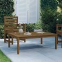 Mesa de jardín madera maciza pino marrón miel 121x82,5x45 cm de vidaXL, Mesas de jardín - Ref: Foro24-824130, Precio: 73,52 €...