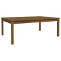 Garden table solid pine wood honey brown 121x82.5x45 cm by vidaXL, Garden tables - Ref: Foro24-824130, Price: 73,52 €, Discou...