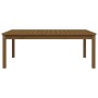 Garden table solid pine wood honey brown 121x82.5x45 cm by vidaXL, Garden tables - Ref: Foro24-824130, Price: 73,52 €, Discou...