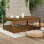 Garden table solid pine wood honey brown 121x82.5x45 cm by vidaXL, Garden tables - Ref: Foro24-824151, Price: 108,00 €, Disco...