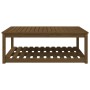 Mesa de jardín madera maciza pino marrón miel 121x82,5x45 cm de vidaXL, Mesas de jardín - Ref: Foro24-824151, Precio: 107,99 ...