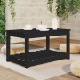 Mesa de jardín madera maciza pino negro 82,5x50,5x45 cm de vidaXL, Mesas de jardín - Ref: Foro24-824138, Precio: 84,81 €, Des...