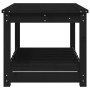 Mesa de jardín madera maciza pino negro 82,5x50,5x45 cm de vidaXL, Mesas de jardín - Ref: Foro24-824138, Precio: 84,99 €, Des...