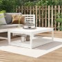 Mesa de jardín madera maciza pino blanco 121x82,5x45 cm de vidaXL, Mesas de jardín - Ref: Foro24-824149, Precio: 146,62 €, De...