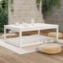 Mesa de jardín madera maciza pino blanco 121x82,5x45 cm de vidaXL, Mesas de jardín - Ref: Foro24-824149, Precio: 146,99 €, De...