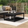 Garden table solid black pine wood 121x82.5x45 cm by vidaXL, Garden tables - Ref: Foro24-824152, Price: 141,47 €, Discount: %