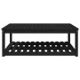 Mesa de jardín madera maciza pino negro 121x82,5x45 cm de vidaXL, Mesas de jardín - Ref: Foro24-824152, Precio: 102,99 €, Des...