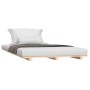 Estructura de cama madera maciza de pino 90x200 cm de vidaXL, Camas y somieres - Ref: Foro24-824548, Precio: 71,28 €, Descuen...