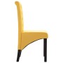 Dining chairs 2 units of yellow fabric by vidaXL, dining chairs - Ref: Foro24-248992, Price: 127,99 €, Discount: %