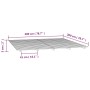 Estructura de cama de madera maciza de pino 200x200 cm de vidaXL, Camas y somieres - Ref: Foro24-824558, Precio: 99,99 €, Des...