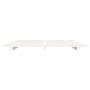 Estructura de cama madera maciza de pino blanco 75x190 cm de vidaXL, Camas y somieres - Ref: Foro24-824594, Precio: 83,99 €, ...