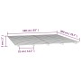 Solid gray pine wood bed frame 160x200 cm by vidaXL, Beds and slatted bases - Ref: Foro24-824580, Price: 172,99 €, Discount: %