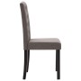 Dining chairs 2 units taupe gray fabric by vidaXL, dining chairs - Ref: Foro24-249011, Price: 147,38 €, Discount: %