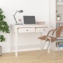 Desk with drawers solid white pine wood 100x50x78cm by vidaXL, Desks - Ref: Foro24-824644, Price: 106,84 €, Discount: %