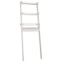 Solid white pine wood bathroom shelf 63.5x32x179 cm by vidaXL, Towel racks - Ref: Foro24-824654, Price: 55,66 €, Discount: %