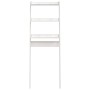 Solid white pine wood bathroom shelf 63.5x32x179 cm by vidaXL, Towel racks - Ref: Foro24-824654, Price: 55,66 €, Discount: %