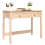 Solid pine wood desk with drawers 100x50x78 cm by vidaXL, Desks - Ref: Foro24-824643, Price: 94,91 €, Discount: %