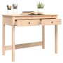 Solid pine wood desk with drawers 100x50x78 cm by vidaXL, Desks - Ref: Foro24-824643, Price: 94,91 €, Discount: %