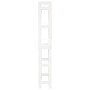 Solid white pine wood bathroom shelf 63x26x171 cm by vidaXL, Towel racks - Ref: Foro24-824659, Price: 90,85 €, Discount: %