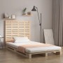 Cabecero de cama de pared madera maciza de pino 96x3x91,5 cm de vidaXL, Cabeceros y pies de cama - Ref: Foro24-824673, Precio...