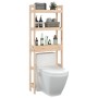 Estante de baño madera maciza de pino 63x26x171 cm de vidaXL, Toalleros - Ref: Foro24-824658, Precio: 76,69 €, Descuento: %