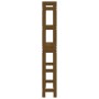 Honey brown solid pine wood bathroom shelf 63x26x171 cm by vidaXL, Towel racks - Ref: Foro24-824661, Price: 84,29 €, Discount: %