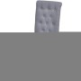 Dining chairs 6 units light gray fabric by vidaXL, dining chairs - Ref: Foro24-272246, Price: 437,99 €, Discount: %