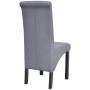 Dining chairs 6 units light gray fabric by vidaXL, dining chairs - Ref: Foro24-272246, Price: 437,99 €, Discount: %