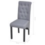 Dining chairs 6 units light gray fabric by vidaXL, dining chairs - Ref: Foro24-272246, Price: 437,99 €, Discount: %