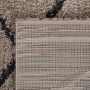 Alfombra de pelo largo beige y gris antracita 160x230 cm de vidaXL, Alfombras - Ref: Foro24-342155, Precio: 72,25 €, Descuent...