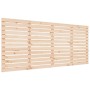 Cabecero de cama de pared madera maciza de pino 186x3x91,5 cm de vidaXL, Cabeceros y pies de cama - Ref: Foro24-824703, Preci...