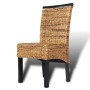 Dining chairs 4 units solid mango and abaca wood by vidaXL, dining chairs - Ref: Foro24-274198, Price: 476,59 €, Discount: %