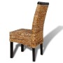 Dining chairs 4 units solid mango and abaca wood by vidaXL, dining chairs - Ref: Foro24-274198, Price: 476,59 €, Discount: %