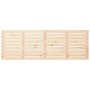 Cabecero de cama de pared madera maciza de pino 206x3x63 cm de vidaXL, Cabeceros y pies de cama - Ref: Foro24-824718, Precio:...