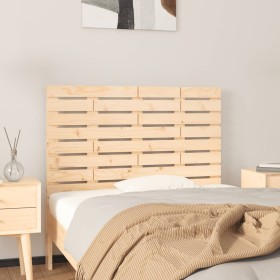 Solid pine wood wall bed headboard 106x3x63 cm by vidaXL, Headboards and footboards - Ref: Foro24-824713, Price: 36,19 €, Dis...