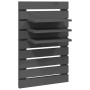 Wall table shelves 2 pcs solid gray pine wood by vidaXL, Shelves and shelves - Ref: Foro24-824765, Price: 73,29 €, Discount: %