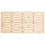 Cabecero de cama de pared madera maciza de pino 141x3x63 cm de vidaXL, Cabeceros y pies de cama - Ref: Foro24-824758, Precio:...