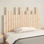 Cabecero de cama de pared madera maciza de pino 108x3x80 cm de vidaXL, Cabeceros y pies de cama - Ref: Foro24-824773, Precio:...