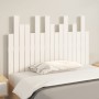 Solid white pine wood wall bed headboard 108x3x80 cm by vidaXL, Headboards and footboards - Ref: Foro24-824774, Price: 67,18 ...