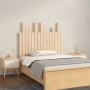 Solid pine wood wall bed headboard 95.5x3x80 cm by vidaXL, Headboards and footboards - Ref: Foro24-824783, Price: 58,85 €, Di...