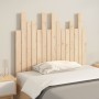 Solid pine wood wall bed headboard 95.5x3x80 cm by vidaXL, Headboards and footboards - Ref: Foro24-824783, Price: 58,85 €, Di...